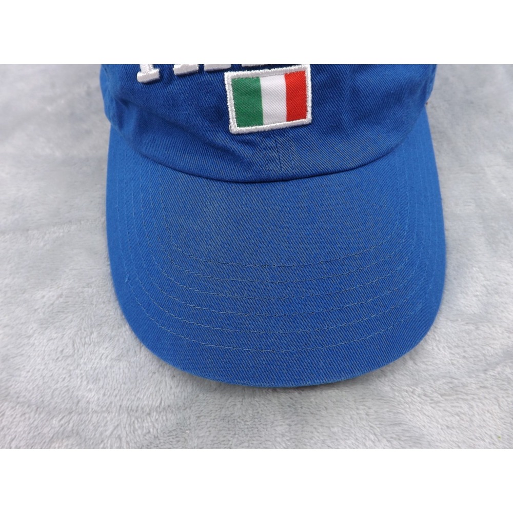 elidan Italia‎ Cap/Hat Men's  Adjustable Strapback Blue/Multi 100% Cotton - Picture 3 of 15